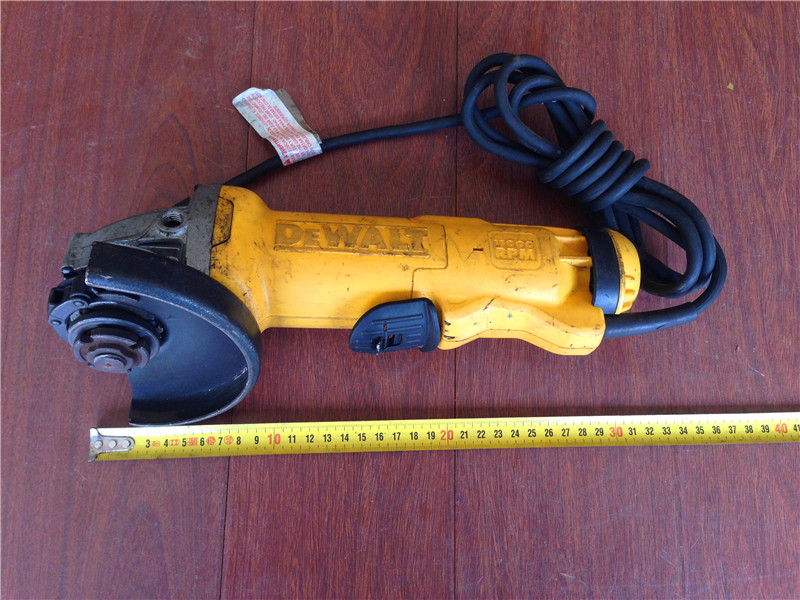 二手美国进口dewalt得伟角磨机 磨光机 110v 重约2.3kg