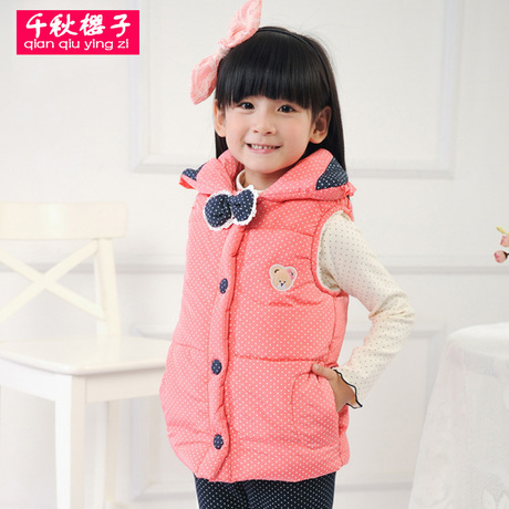 淘宝网购物-<em>女童马甲</em>2014秋<em>冬款</em>加厚儿童冬装