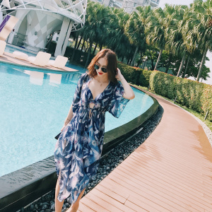 温泉女分体三件套泳衣