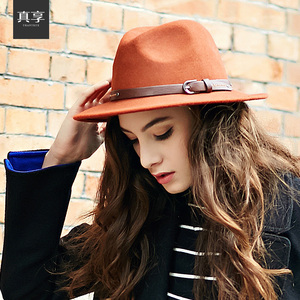 冬季英伦羊毛呢帽