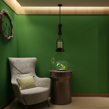 墨绿深绿浅绿色无纺布素色满贴墙纸 卧室客厅餐厅背景墙壁纸包邮