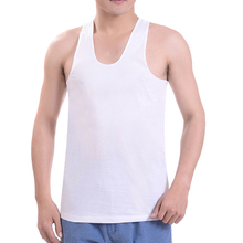 吊带背心 加肥背心男士 中年男式大码 中老年背心夏季纯棉汗背心汗衫
