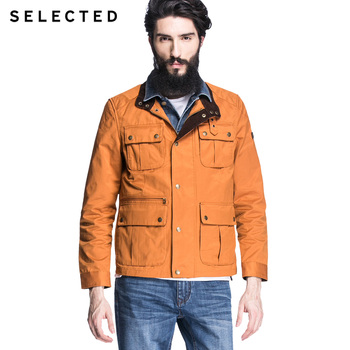 限时5折SELECTED思莱德复古男牛仔服内搭假