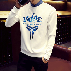 秋冬男生圆领套头卫衣