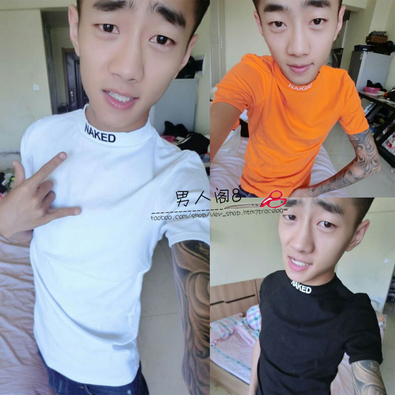 [2015爆款]快手红人刘叉叉猴哥同款男士牛仔裤