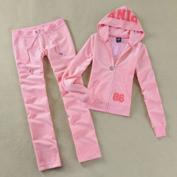 2015新款春秋装PINK天鹅绒女款休闲运动套装修身卫衣瑜伽服直筒裤