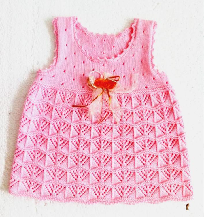 手工编织婴儿羊毛线衣三利宝宝毛衣线衫童装连衣裙