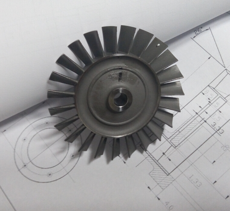 微型涡喷航模发动机