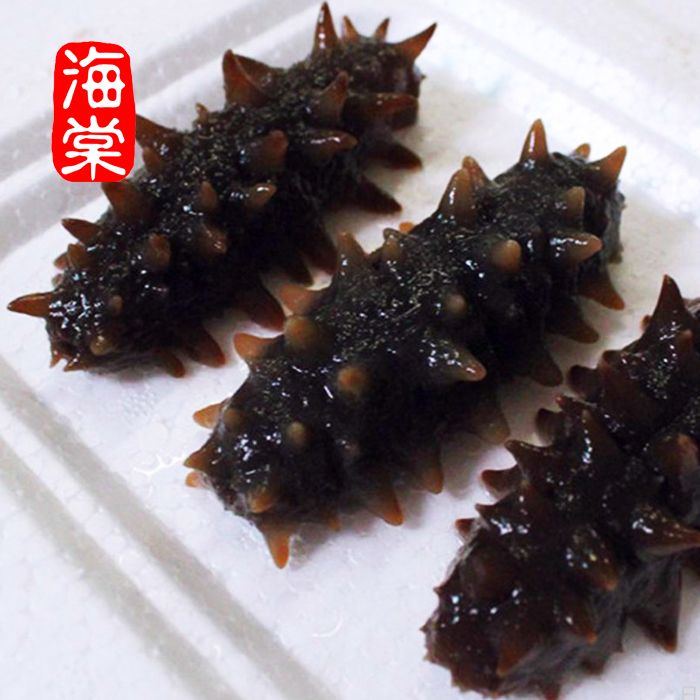 大连海鲜特产原产地野生高压即食海参海刺参辽参15只包顺丰