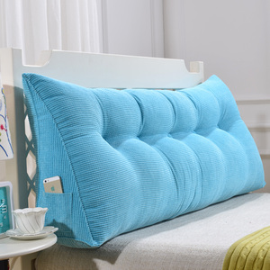 双人床头三角大靠背