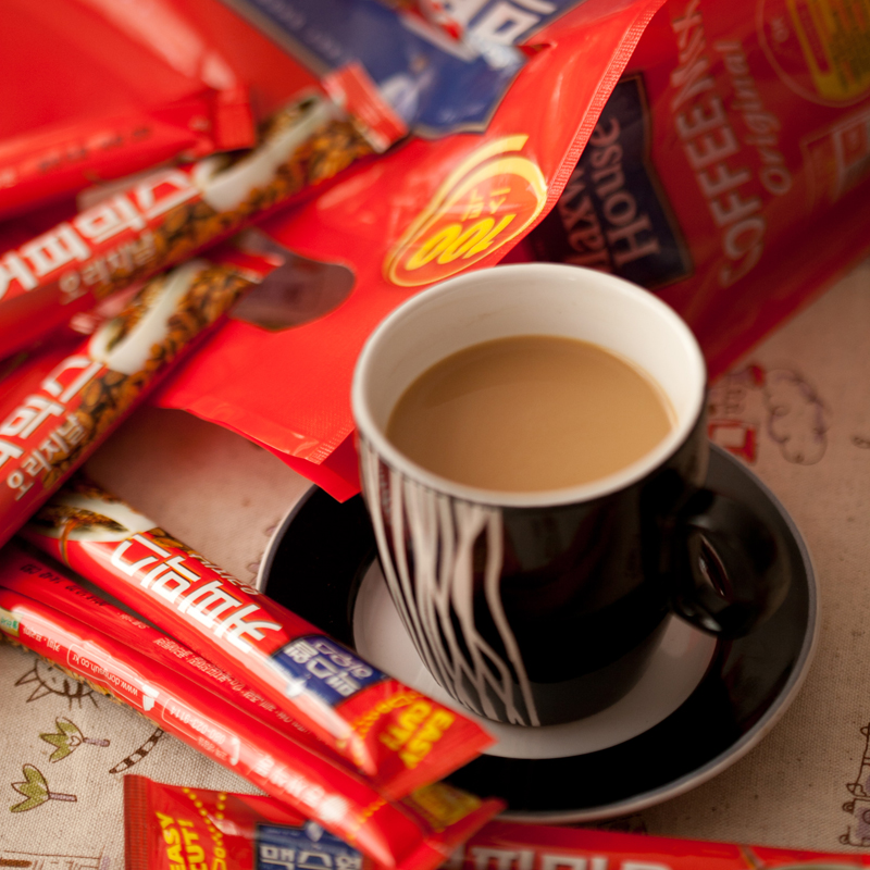 韩国咖啡麦斯威尔原味咖啡1条进口Maxwell Ho