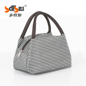女士帆布便当饭盒包