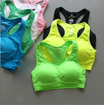 外贸运动<em>文胸</em>防震无钢圈跑步健身瑜伽<em>文胸罩</em>无