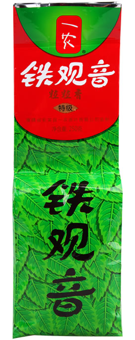 一农清香型铁观音粒粒香特级250g 福建安溪铁观音乌龙茶