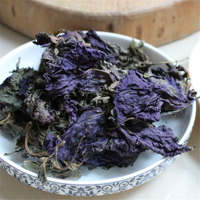 自家晒制野生干紫苏叶子干菜干泡茶泡澡去腥烧鱼虾蟹湖南特产100g