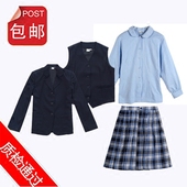 衬衣 马甲 裙子 高初中女款 西服 秋冬制礼服套装 深圳中学生校服