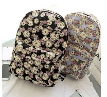 代代花枳旗舰店女包意尔康尼龙双肩包韩版书包