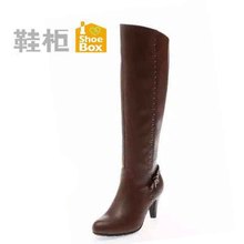 柜正品 1113607209 高筒女靴1113505214 达芙妮旗下SHOEBOX