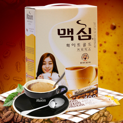 韩国麦馨Maxim白金咖啡 东西麦可馨金牌混合