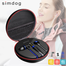 sim2.0手机k歌耳机入耳式通用男女生耳塞式游戏耳麦重低音 SimDog