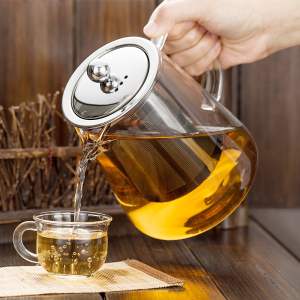 耐热高温加厚玻璃茶壶茶具