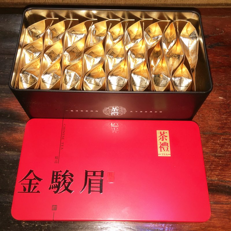 金骏眉新茶正宗高山武夷山立顿红茶桐木关花果香特级散装茶叶