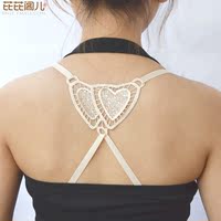 <em>背后</em>交叉蝴蝶结后背X型<em>文胸</em>带 <em>女士</em>美背<em>胸罩</em>带