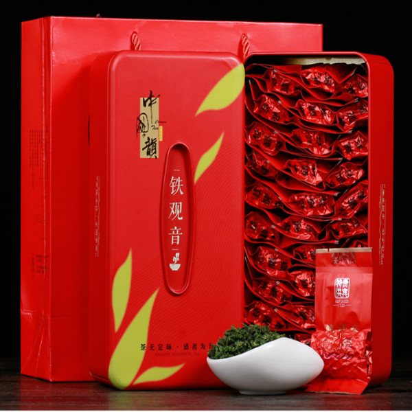 特级秋茶 铁观音茶叶礼盒装 浓香型兰花香新茶安溪高山乌龙茶500g