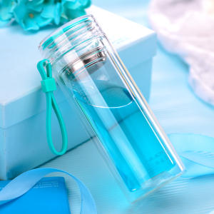 格诺瓦提绳便携双层玻璃杯