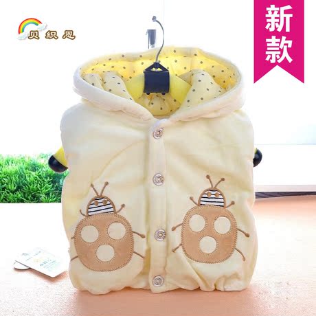 淘宝网购物-<em>婴儿棉马甲</em>秋冬<em>加厚</em>款宝宝冬季背