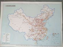 2016年6月第3次印刷 中国铁道出版社编制 出版发行 官方正版现货 2016年6月第2版 4开 铁道出版社 17113.1387 中国铁路营业线路图