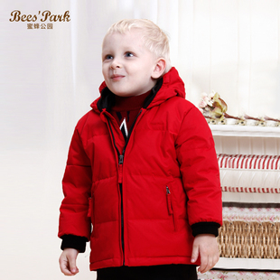 购买蜜蜂公园儿童羽绒服男宝宝羽绒服 女婴儿
