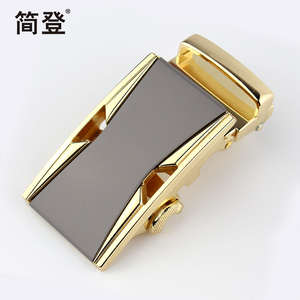 男士自动扣皮带头3.5cm卡子