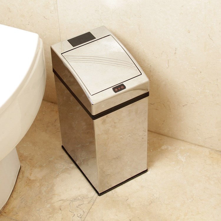 正品[感应式垃圾桶]感应式智能垃圾桶评测 戈顿