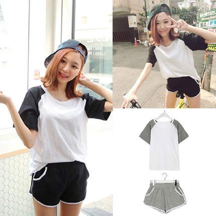 魂牵网-- <em>2015最新</em>款女装美丽说夏季插肩袖短