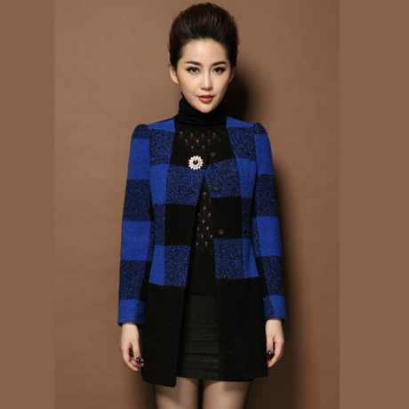 <em>淘宝网</em>购物-2014秋冬季新款<em>毛呢外套女加厚</em>中