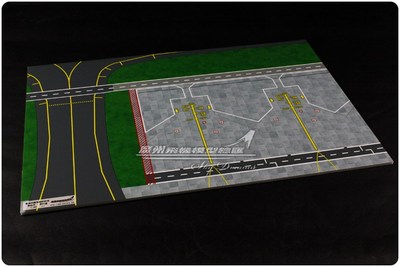 香港赤鱲角国际机场 停机坪 滑行道 复刻版 背景 模型 1:400