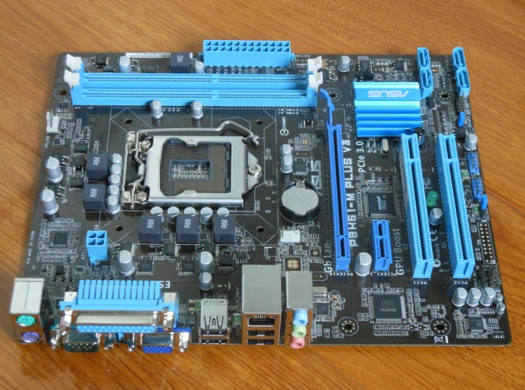h61主板 华硕p8h61-m plus v3 1155针 固态集成ddr3 秒b75