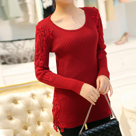 <em>淘宝网购物</em>-打底<em>毛衣女秋</em>冬季新款女装 韩版修