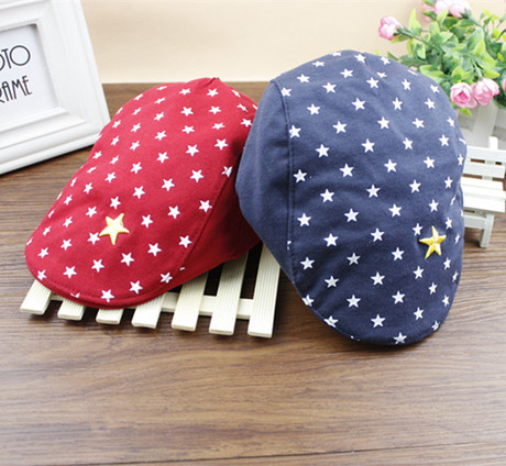 淘宝网购物-新款儿童鸭舌帽1-2-3岁男童贝雷帽