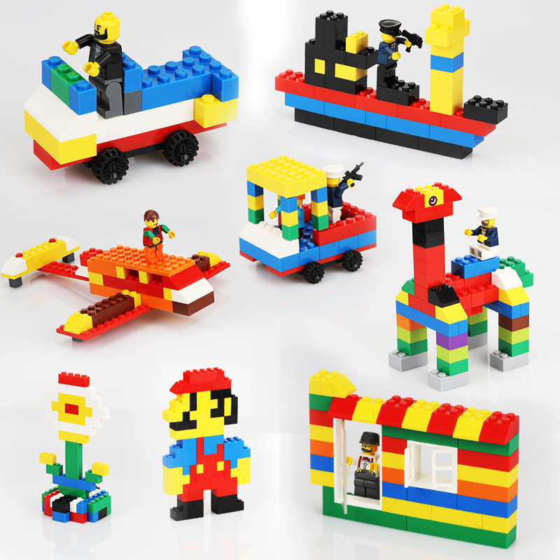 澳洲building blocks积木1000块兼容乐高小颗粒