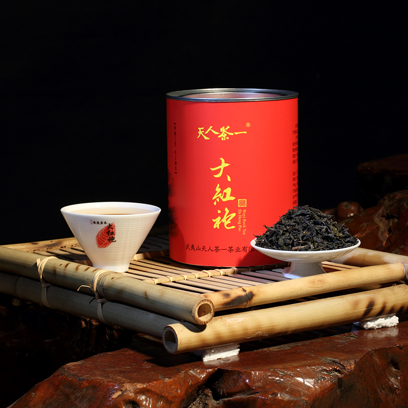武夷山岩茶 特级大红袍茶叶 浓香型乌龙茶 新茶大红袍罐装100克