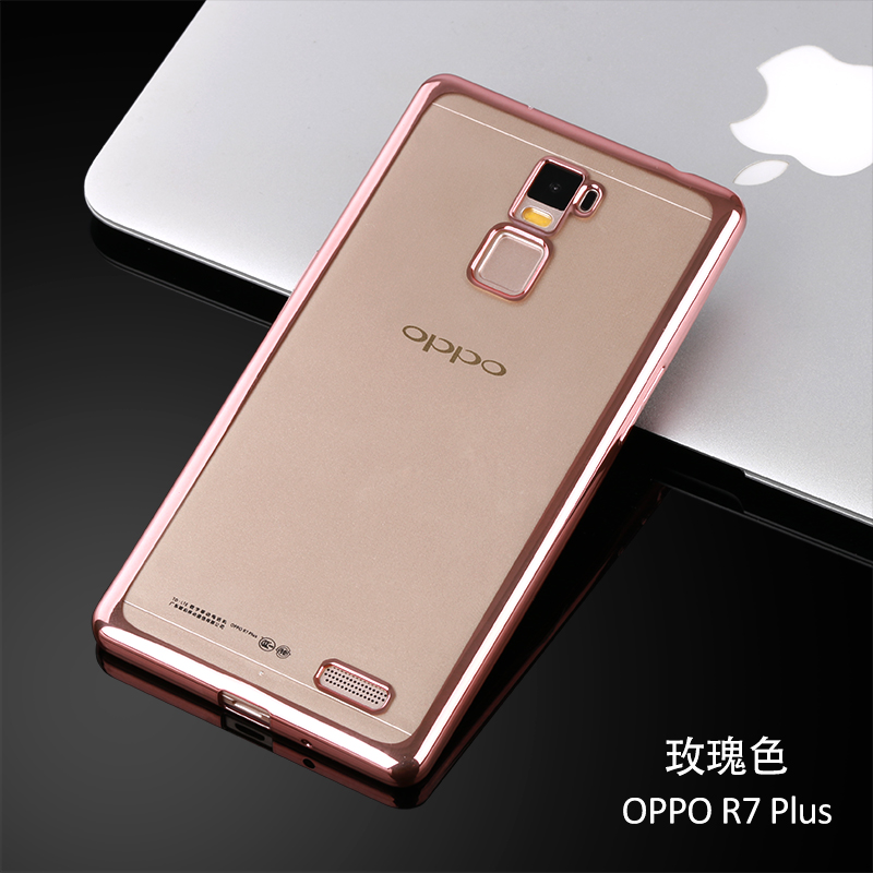 电镀软壳oppo r9s r9plus r7s r7plus a59 a53手机壳保护套男女款