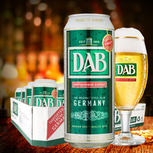 DAB大奔黄啤酒 24听 整箱500ml 德国啤酒 进口啤酒
