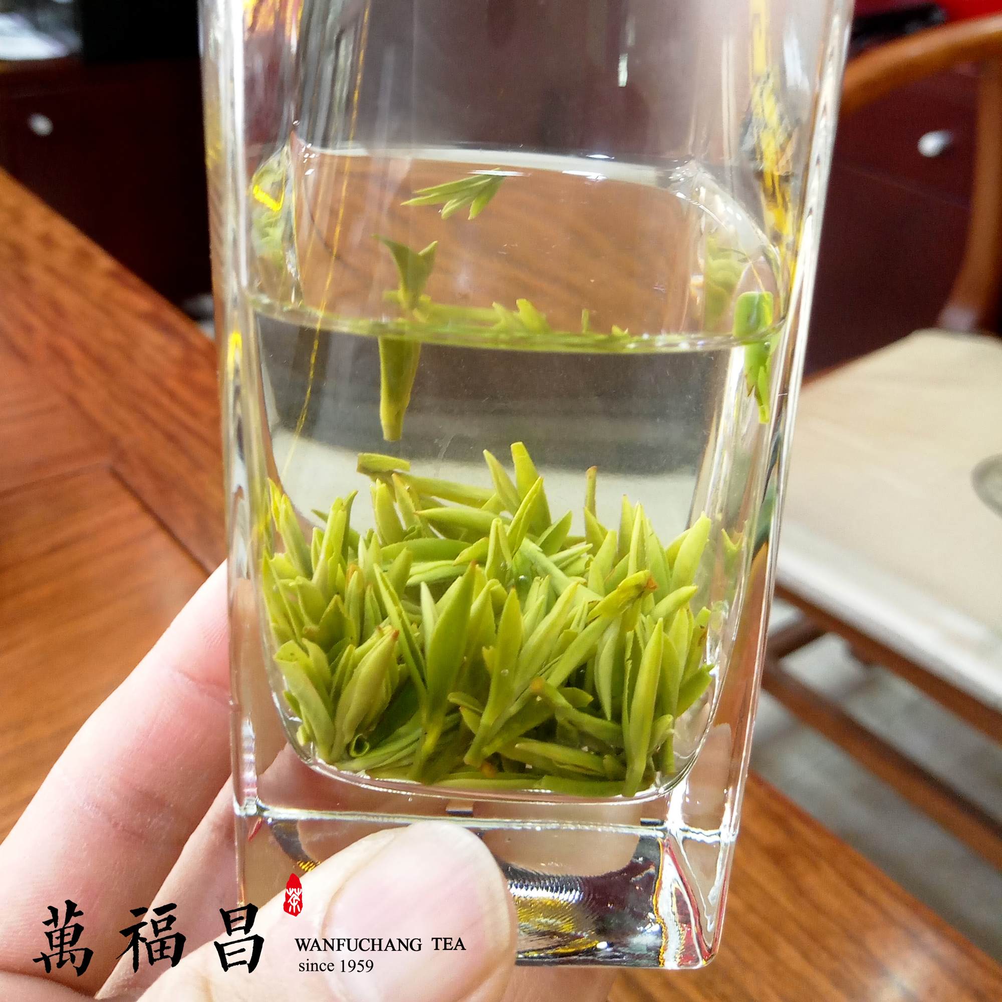 南京雨花茶2017年新茶明前特级aaa双芽南京特产绿茶50g万福昌茶业