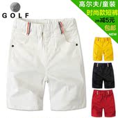 运动球衣春夏季纯棉小中大童青少年儿童球衣短裤 高尔夫儿童服装