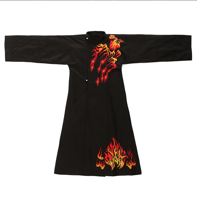 都城南庄传统服饰齐胸襦裙同期非圆领袍汉服唐翻领胡式翻领玄锦衣