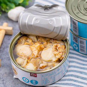獐子岛扇贝罐头100g
