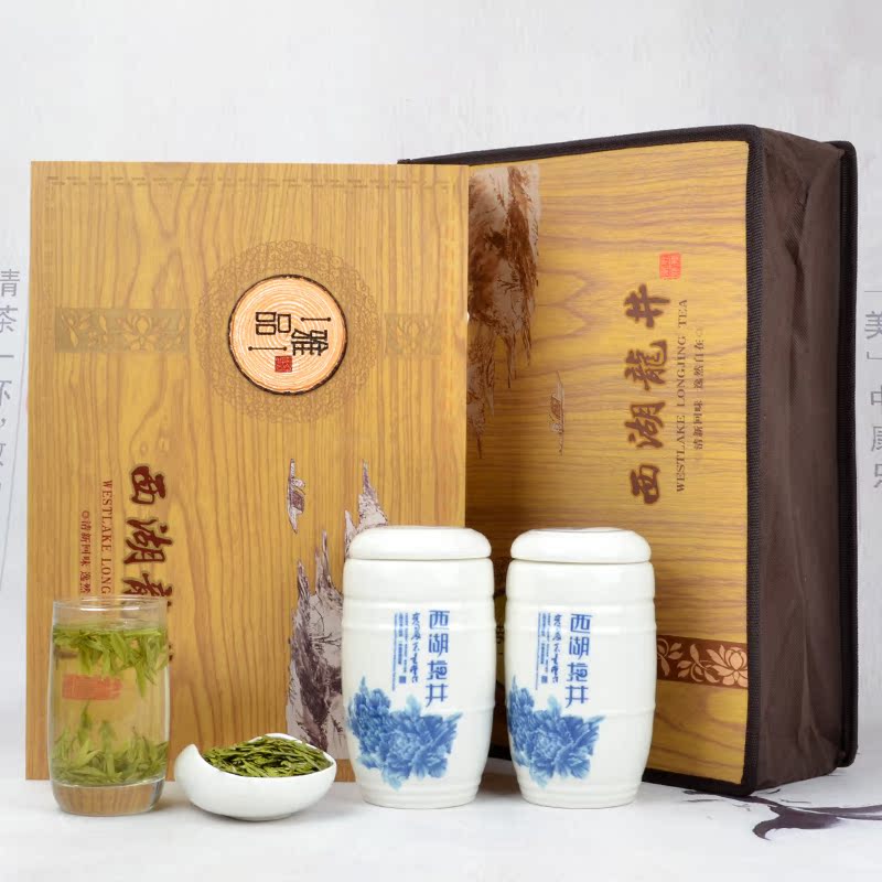 明前特级西湖龙井2016新茶 茶叶 龙井茶绿茶礼盒装浓香型茶农直销