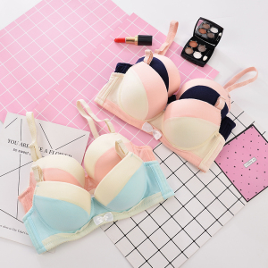 少女文胸内衣有钢圈聚拢调整型